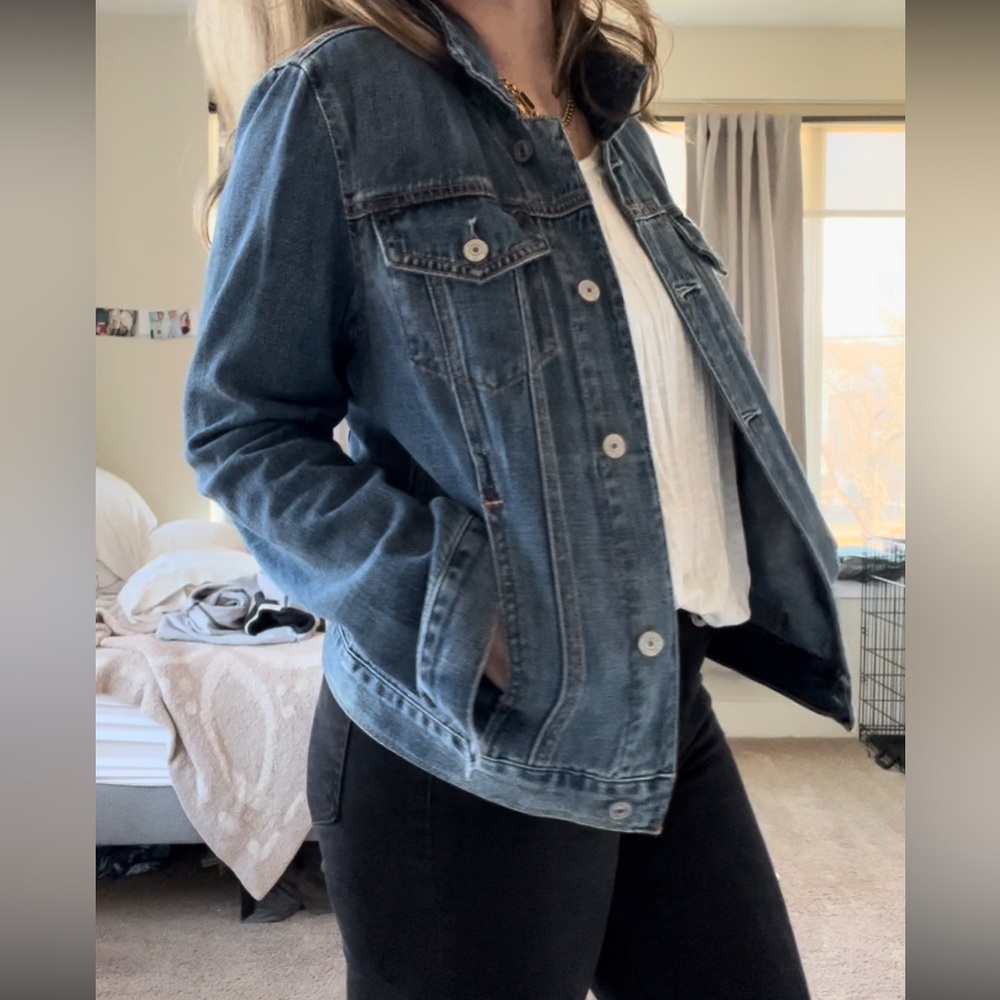 Abercrombie & Fitch denim jacket, size medium